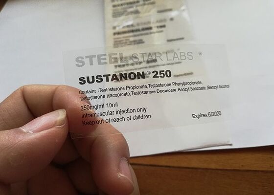 Etiquetas engomadas adhesivas de encargo transparentes de Materail para la botella de cristal del frasco 10ml