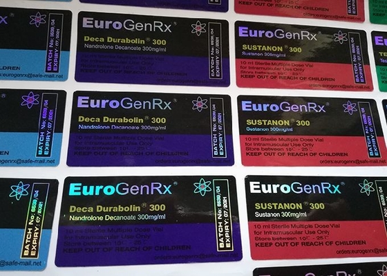 Etiquetas de encargo y cajas del dragón del diseño del frasco de cristal americano negro del frasco Labels10ml