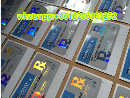 Prueba e 300 etiquetas de material láser con sus propias etiquetas de diseño