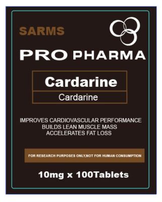Etiquetas de frasco de píldoras Cardarine 10mg Finish Orals