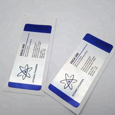 PET holográfico 10ml 20ml vial Vial Etiquetas