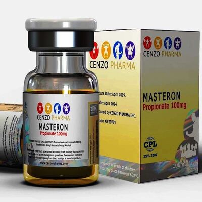 Pegatinas y cajas de botellas de vidrio para culturismo de 10 ml