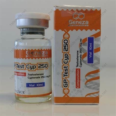 prueba Cypionate Pharmaceuticals 10ml Vial Etiquetas y cajas
